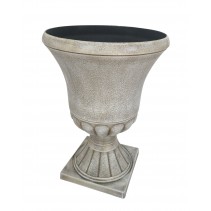 21.25 Inch Urn Planter in Antique Ivory