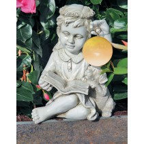 Girl Angel Hangs Solar Led Ball