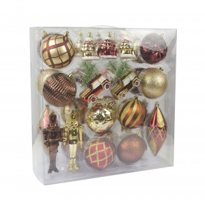 36 Pcs Mix Christmas Ornament