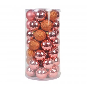 48Pk Christmas Ornament-Brown
