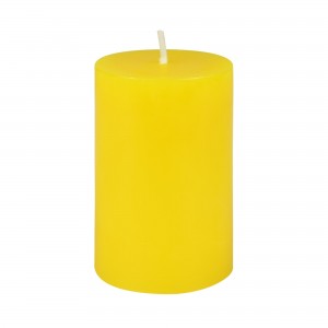2 x 3 Inch Yellow Pillar Candle