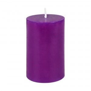 2 x 3 Inch Purple Pillar Candle