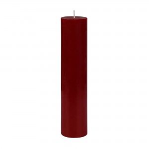 2 x 9 Inch Red Pillar Candle
