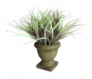 11 InchH Green PE Bonsai Floral