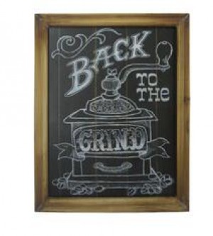Coffee Themed Wall Art (Back to the Grind)