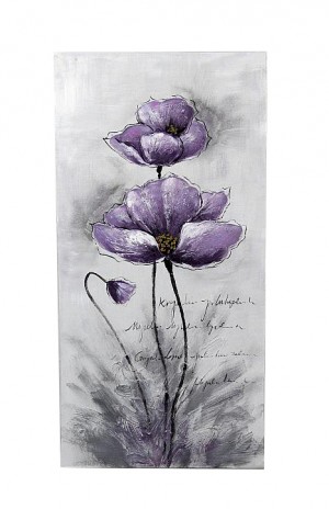 39.5 Inch H Purple,Bule,Black Canvas
