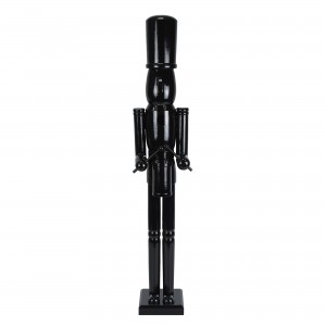 36inch wooden Black Soldier drummer Nutcracker