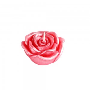 3 Inch Red Rose Floating Candles (12pc/Box)