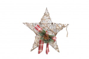 23 Inch LED Hanging Star Wall Decor