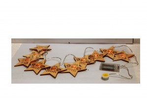 Christmas Star String Lights (Set of 10)