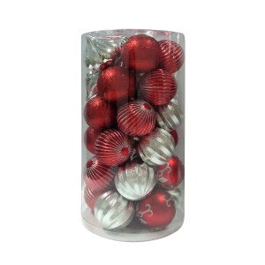 Combo 30Pk Dec Design-2 Red/Silver