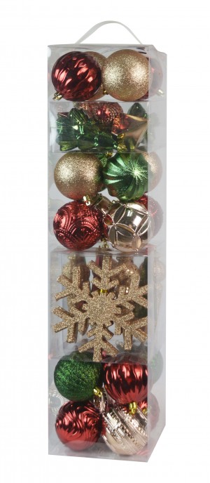 Rustic 40Pk Asst Styles-Brown/Gold/Red