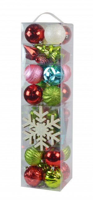 Tinsel Town 40Pk Asst Styles-Mix Color