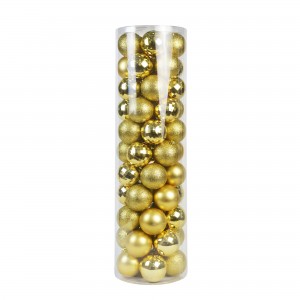 Combo 55Pc Christmas Ornament-Gold