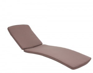 Brown Chaise Lounger Cushion (Set of 2)