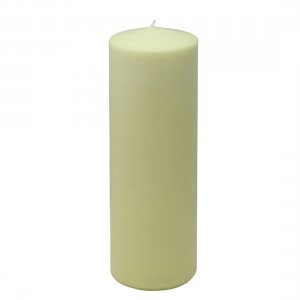3 x 9 Inch Ivory Pillar Candles (12pcs/Case) Bulk