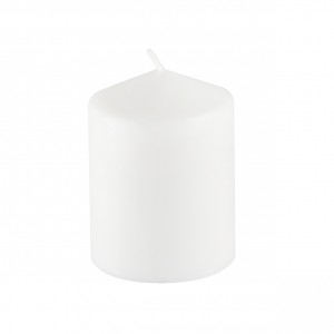3 x 4 Inch Pressed and Over-Dipped Pillar Candle (12pcs/Case)