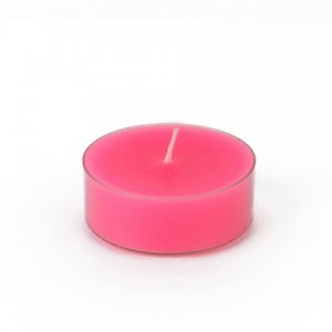Mega Oversized Hot Pink Tealights (12pc/Box)