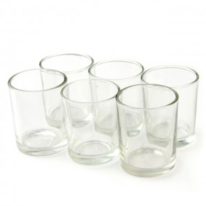Round Glass Votive Holder (12pc/Box)