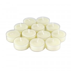 Vanilla Scented Ivory TeaLight Candles (288pcs/Case) Bulk