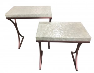 Doris Shell Table-Set of 2