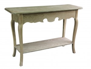 Antique Wood Console Table