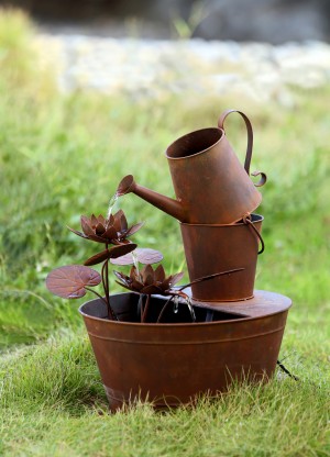Metal Can Water Fountain