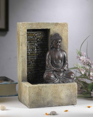 Buddha Tabletop Water Fountain