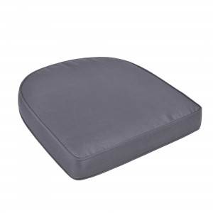 Dark Grey Single Chair Olefin Cushion