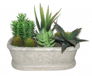 7.5 Inch Artifical Succulent Garden