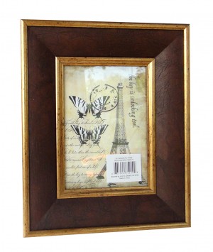 5 Inch x 7 Inch Brown Photo Frame