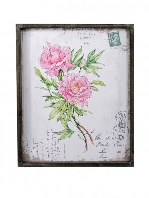 Asian Roses Plaque