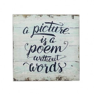 Poem Plaque