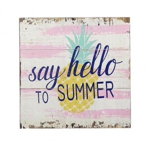 Hello Summer Plaque