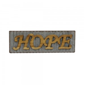 Hope Wood Haning  Plaque