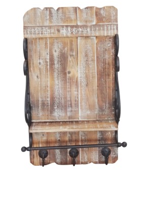 Wall Shelf with Coat Hook