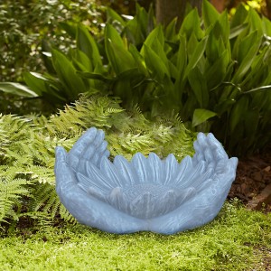 10inch Palm Birdbath