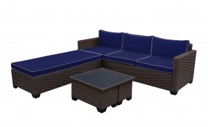 Saint Helena 5pcs Conversation set with Cushions
