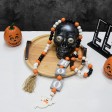 5FT Halloween Wooden Beaded Garlands with Tassels