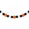 5FT Halloween Wooden Beaded Garlands with Tassels