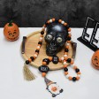 5FT Halloween Wooden Beaded Garlands with Tassels