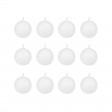 2 Inch White Ball Candles (12pc/Box)