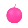2 Inch Hot Pink Ball Candles (12pc/Box)