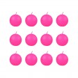 2 Inch Hot Pink Ball Candles (12pc/Box)