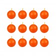 2 Inch Orange Ball Candles (12pc/Box)