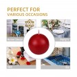2 Inch Red Ball Candles (12pc/Box)