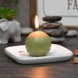 2 Inch Sage Green Ball Candles (12pc/Box)