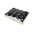 2 Inch Black Ball Candles (12pc/Box)