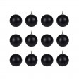 2 Inch Black Ball Candles (12pc/Box)