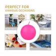 3 Inch Hot Pink Ball Candles (6pc/Box)